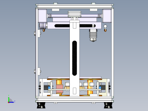 3D打印设备设计左视缩略图