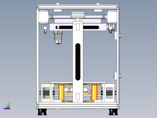 3D打印设备设计右视缩略图