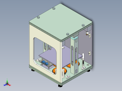 3D打印设备设计正等轴测缩略图