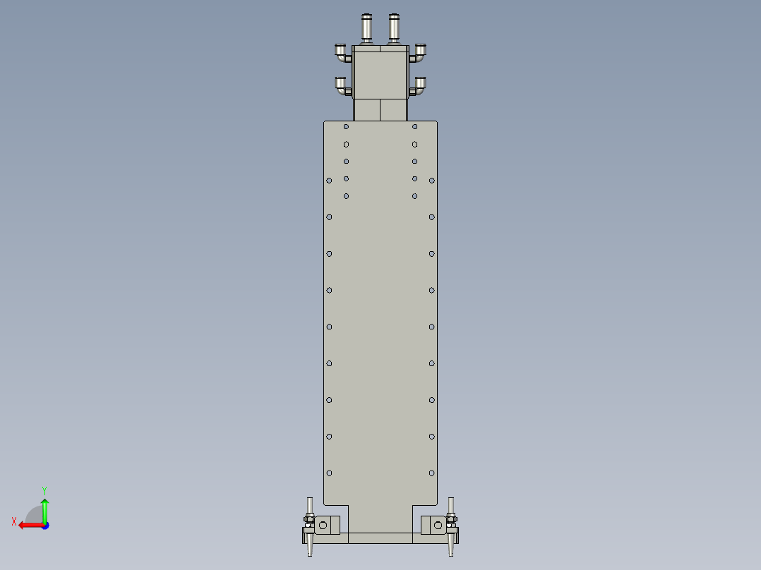 SHV-MA002-00-3双液吐出阀后视图