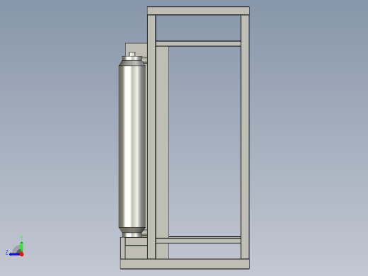 10T深度处理超滤膜壳架装配3支膜坎普尔-副本右视缩略图