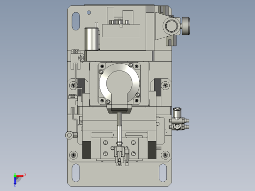 充电接口检测自动化设备设计-A104STNB7000-热熔组件-V1俯视缩略图