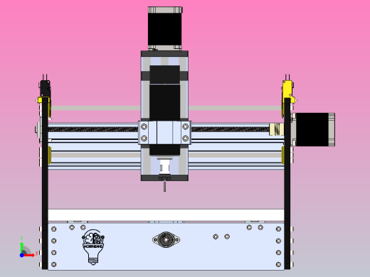 CNC4040v2雕刻机前视缩略图