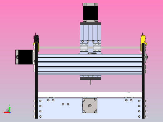 CNC4040v2雕刻机后视缩略图