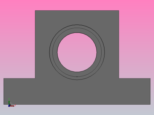 T型高度指定型轴承座组件_BTD-6802-2Z-20-A前视缩略图