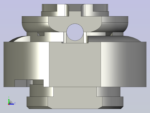 复杂零件的设计、数控编程与仿真加工 387160左视缩略图