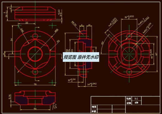 复杂零件的设计、数控编程与仿真加工 387160缩略图