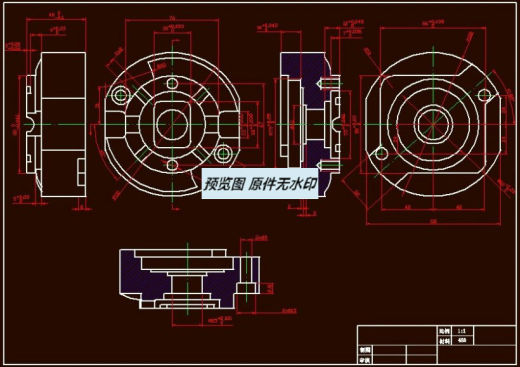 复杂零件的设计、数控编程与仿真加工 387160缩略图