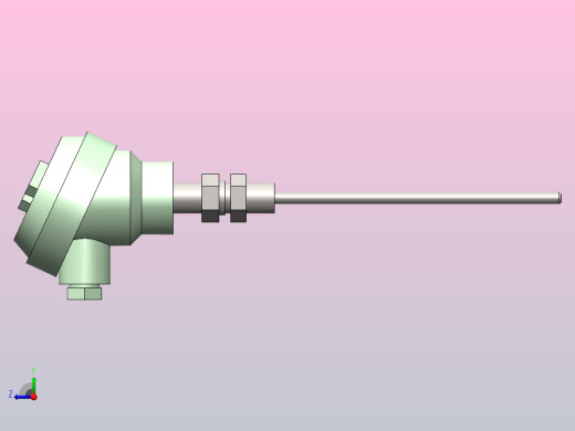 铠装热电阻右视缩略图