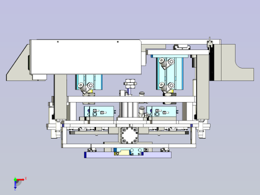 色码电感绕线机3D图模型俯视缩略图