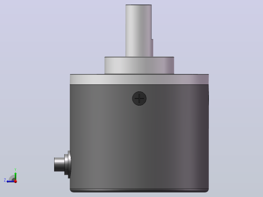 G40S系列旋转编码器[G40S系列-A型安装-轴径8]右视缩略图