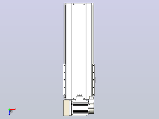 皮带直线轴半封闭可选导轨TPA-HNB-220D-176-L300-LU-Y-P1K-N3俯视缩略图