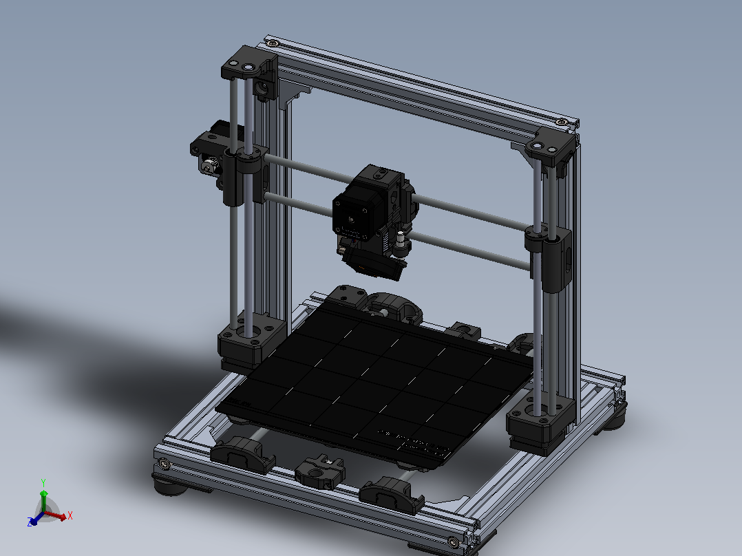 3D打印机2主视图