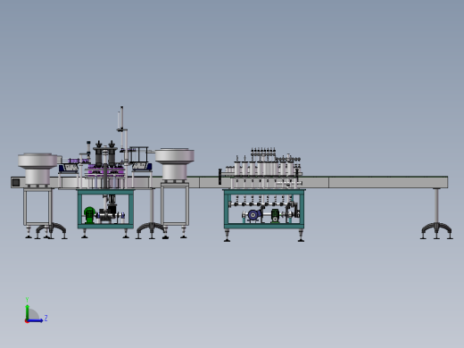喷雾器灌装生产线左视缩略图