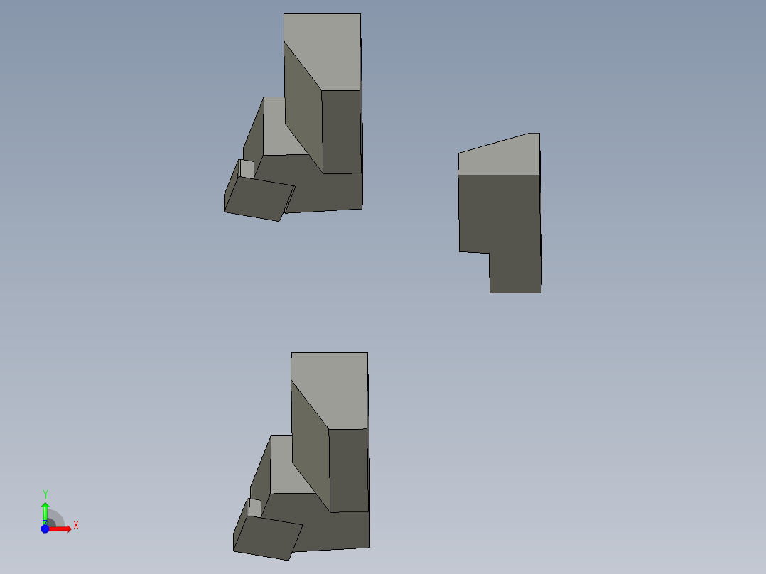 基于PROE平台的立式双轴缸孔半精镗机床总体及刀具设计前视图