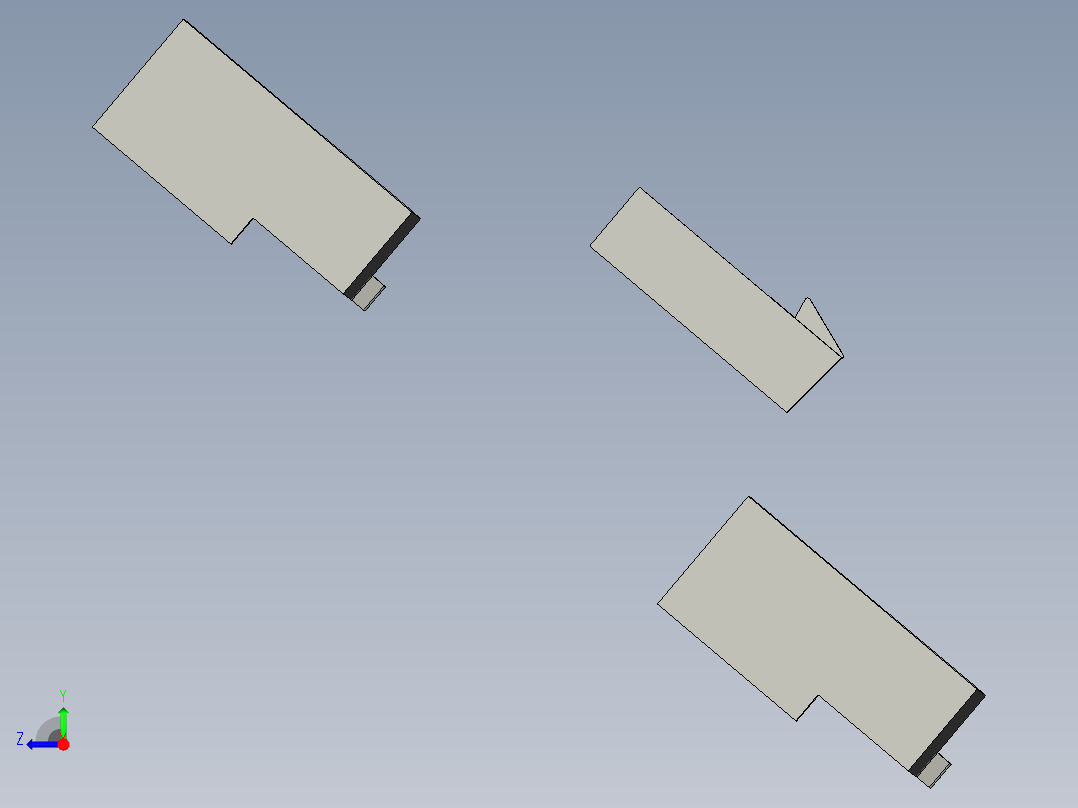 基于PROE平台的立式双轴缸孔半精镗机床总体及刀具设计右视图