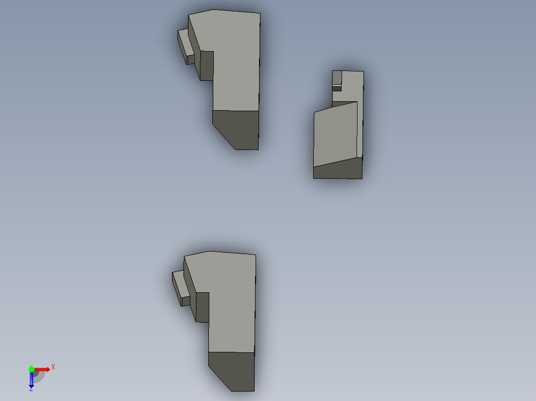 基于PROE平台的立式双轴缸孔半精镗机床总体及刀具设计俯视图