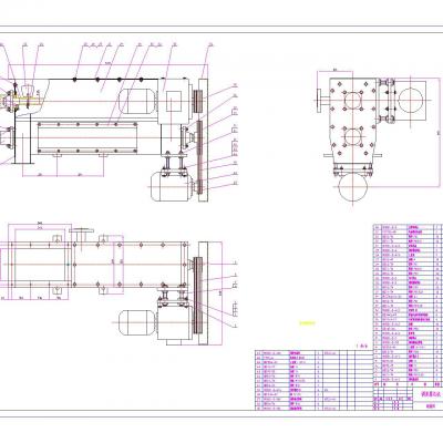9KH30环模颗粒机全套图纸