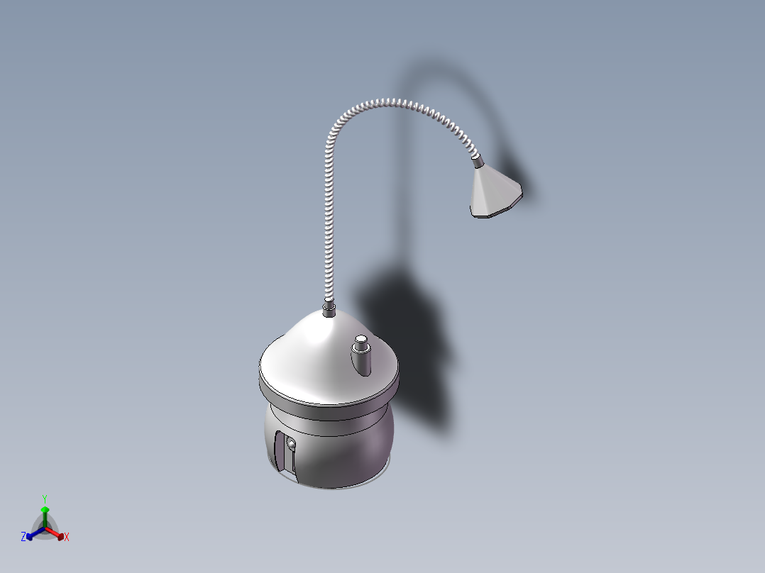 A练习——充电小灯正等轴测图