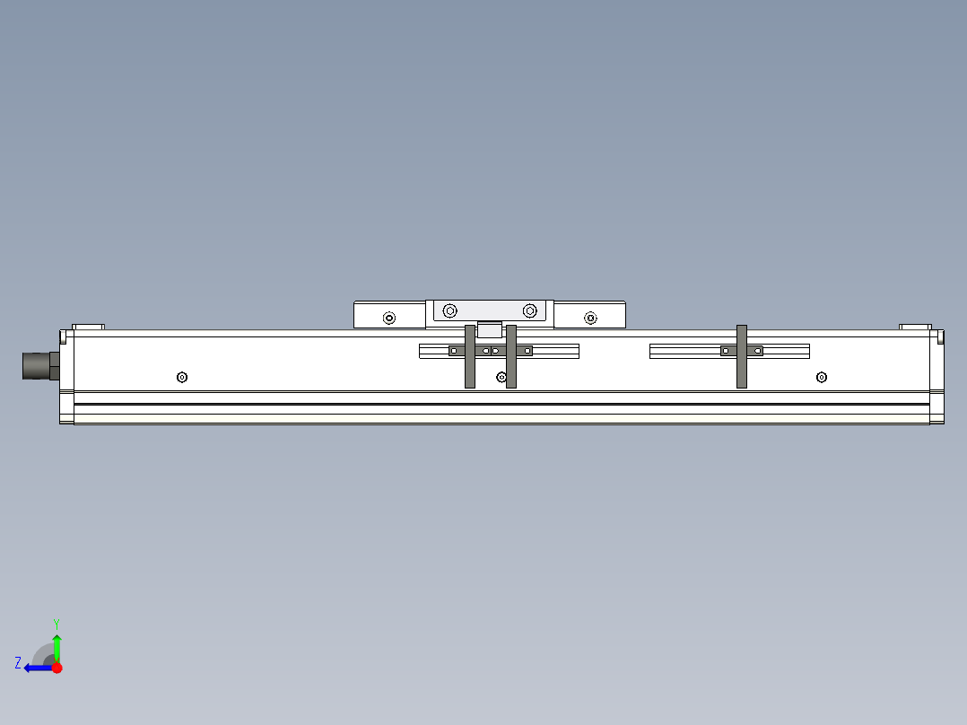 Toyo东佑达直线模组-ECH10-150-M右视图