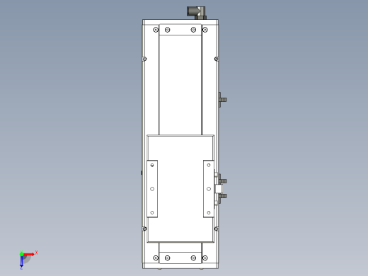 Toyo东佑达直线模组-ECH14-150-BM-200W+煞車俯视缩略图