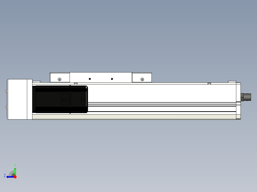 Toyo东佑达直线模组-ECH17-150-BL-400W右视图