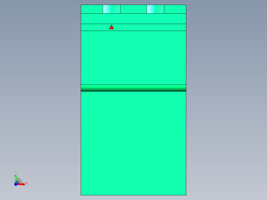 DEGSON 2EDG 系列 5.08mm 可插拔接线端子组-2EDGRH-5.08-04P-14-00AH前视图