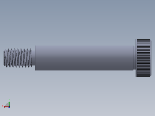内六角螺螺栓-SB 0.375-16 x 2.SLDPRT后视缩略图