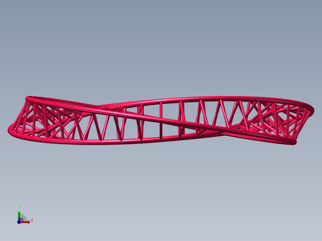 莫比乌斯环实例前视图