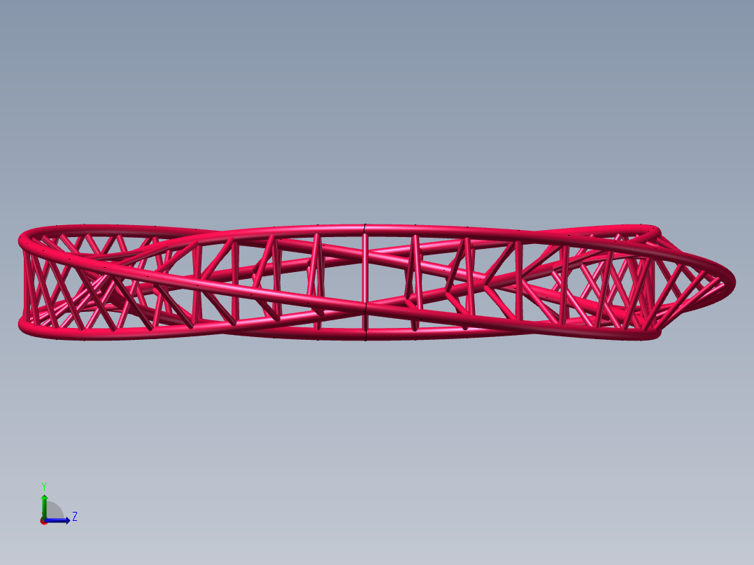 莫比乌斯环实例左视图