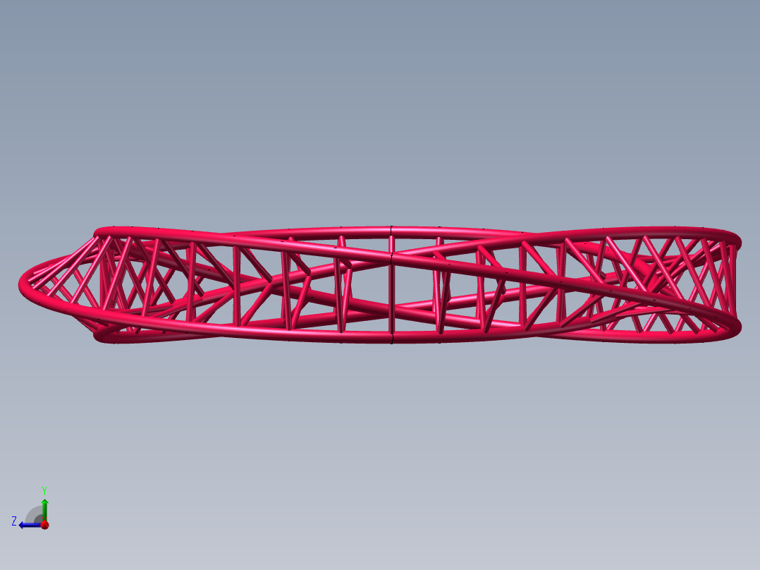 莫比乌斯环实例右视图