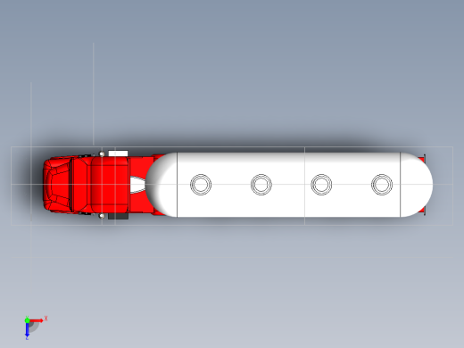 油罐车俯视缩略图