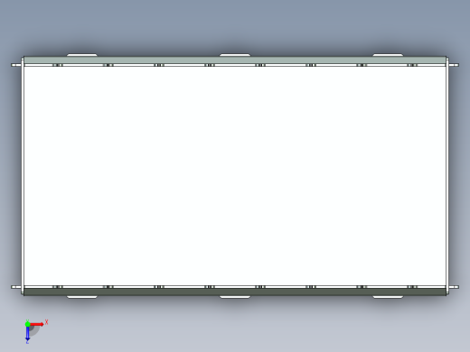 由 1.5 毫米板材制成的可折叠烤架俯视缩略图