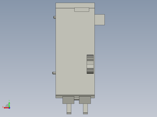 基恩士KV-H40S_kc图纸模型后视缩略图