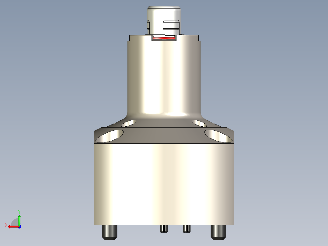 KOSMEKSFA3000-G0A-140-H75多系列多零件图纸模型多系列多零件图纸模型后视图