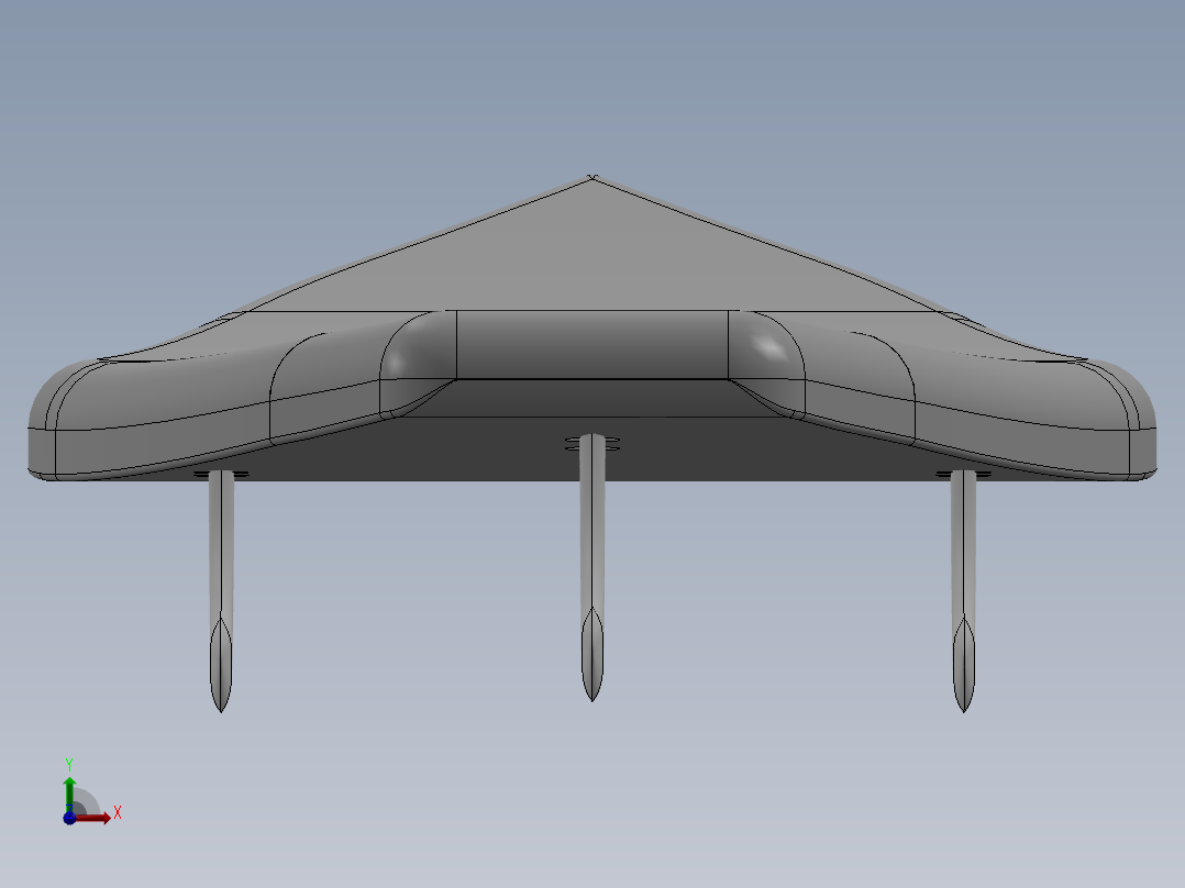 冲浪板17前视图