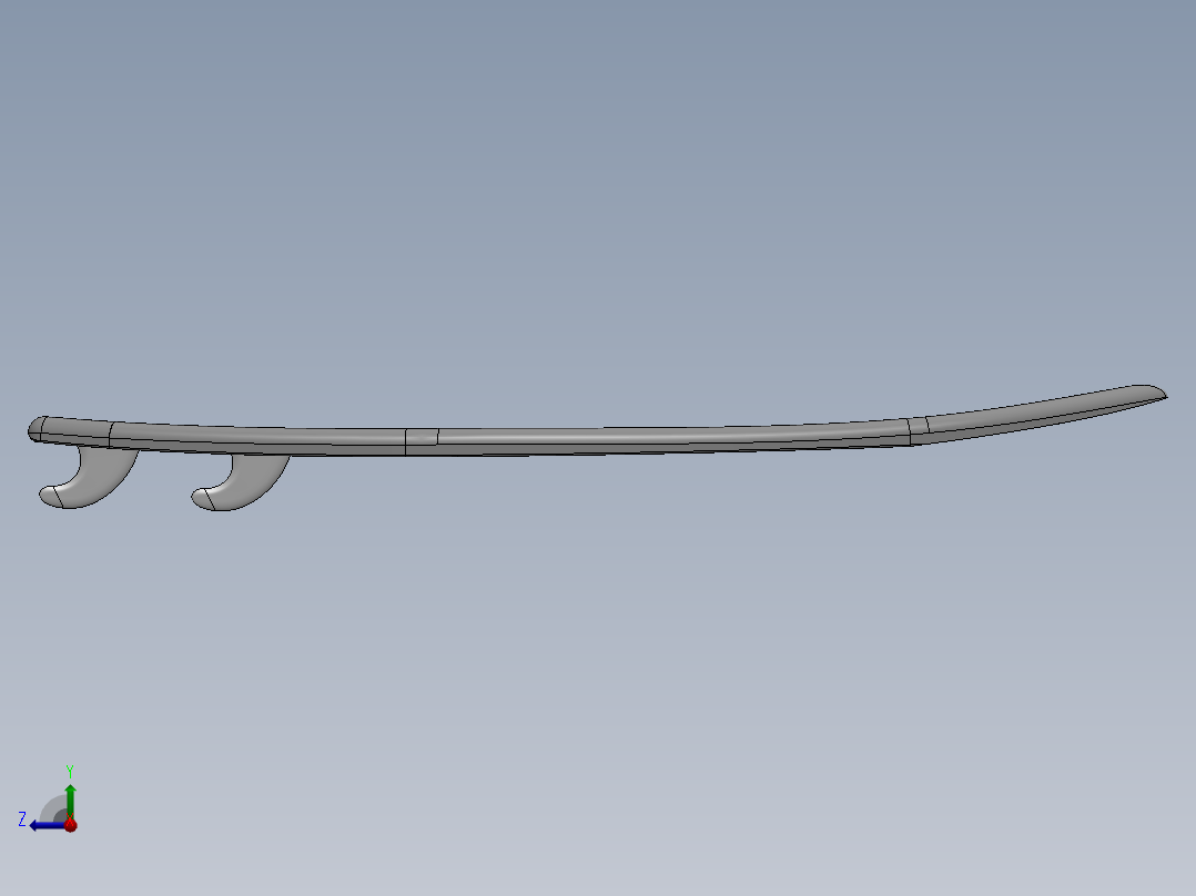 冲浪板17右视图