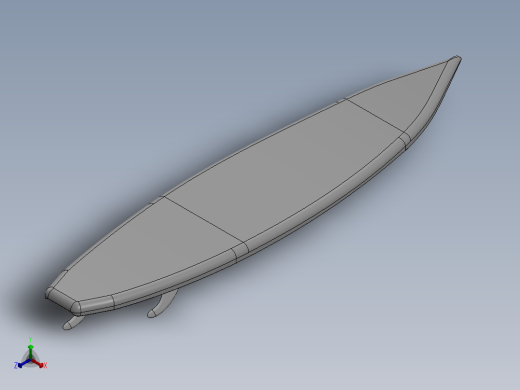 冲浪板17正等轴测缩略图