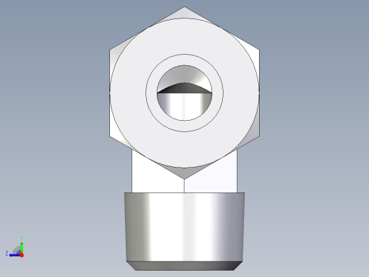 卡套式工业通用硬管接头EO_Male_stud_elbow_WE14SRCF右视缩略图