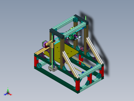 高速与精度架构开源3D打印机