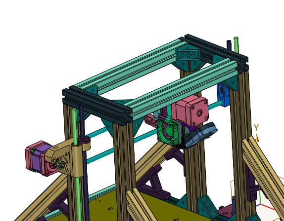 高速与精度架构开源3D打印机
