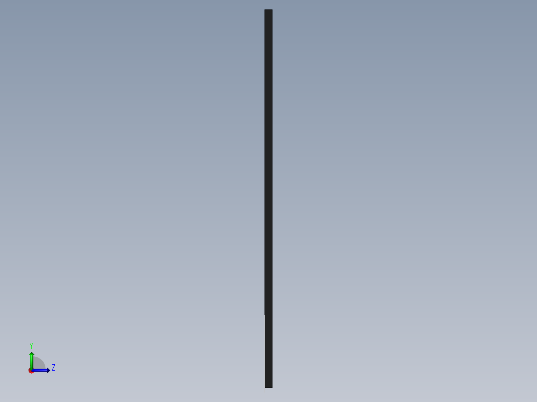 自动板材储存系统左视图