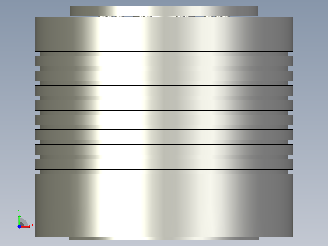 175-110直驱电机前视图