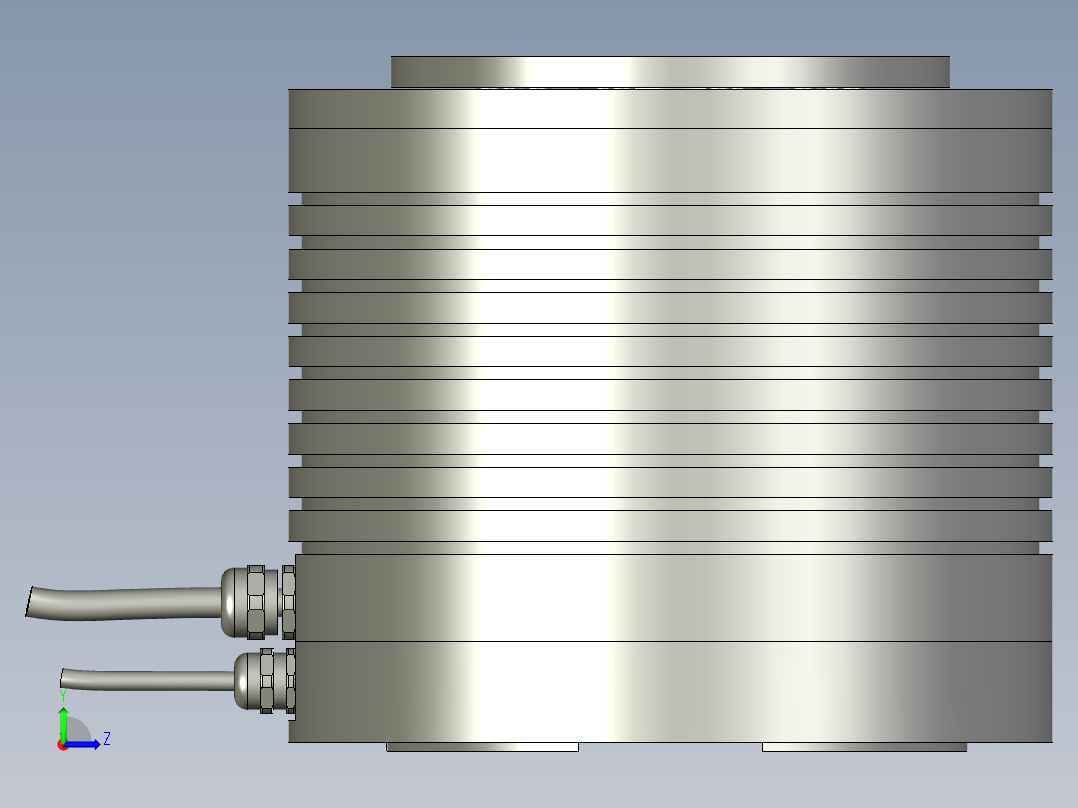 175-110直驱电机左视图