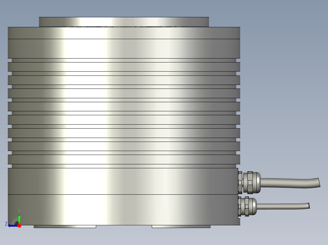 175-110直驱电机右视图