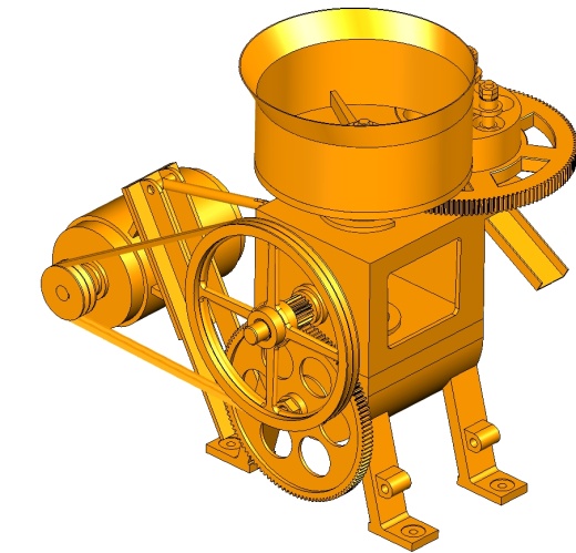 制育秧钵机原创UG三维+二维资源缩略图