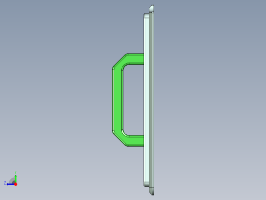 VAZ50-CNC1笔记本CNC工装夹具三维模型GAIBAN右视缩略图