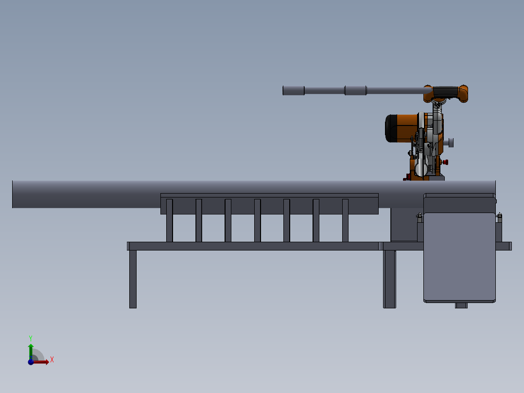 管段切割用金属圆锯机sw18前视图