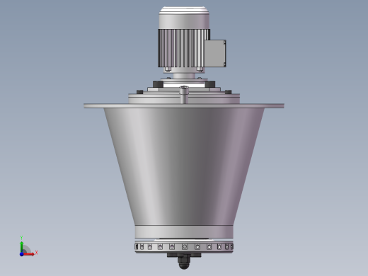 旋翼式植保无人机精量调节喷头改进设计前视缩略图