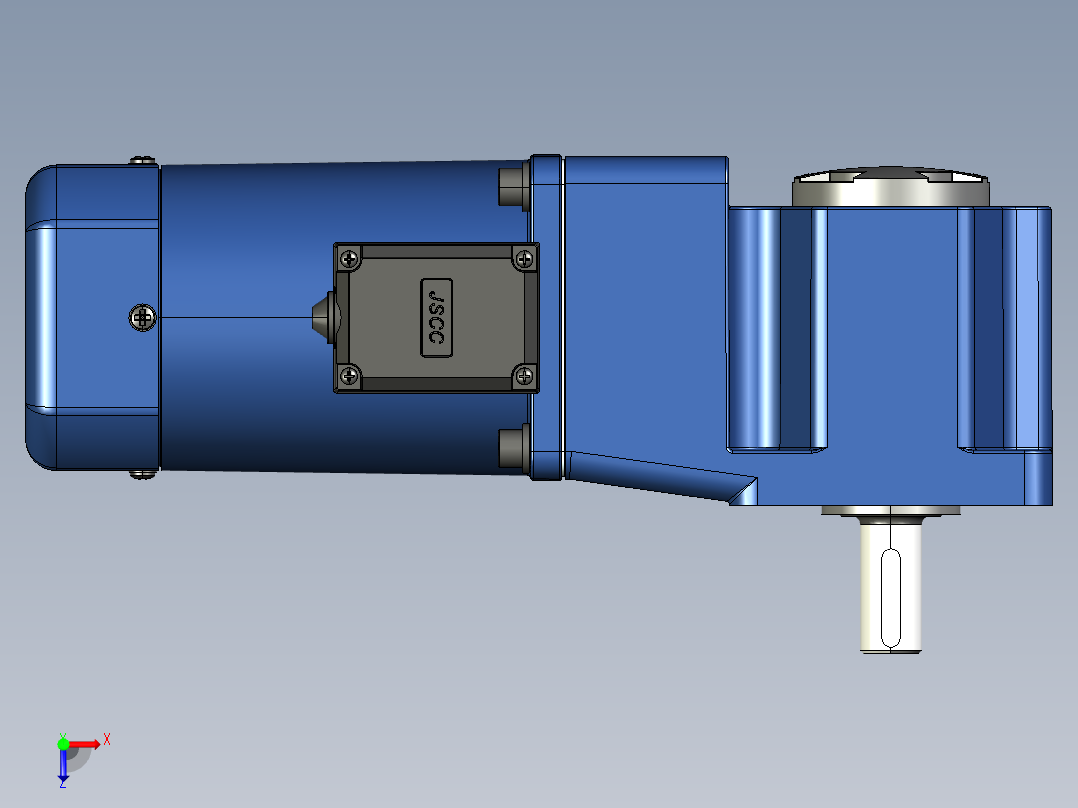 YT系列调速电机-200yt02俯视图